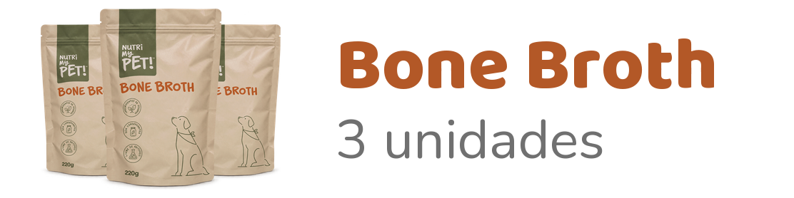 Bone Broth PET (3 Pacotes)